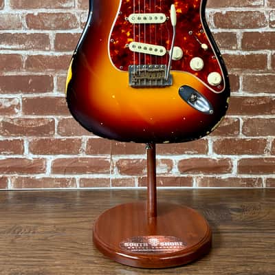Starr Strat Custom 2020 3-Tone Sunburst Spitfire Guard Ronin Wound Pickups New Introductory Pricing (Authorized Dealer) image 15