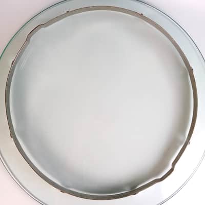 Leedy 15"Stick-Chopper Nickel-Brass NOB Broadway Snare Drum Resonant Rim/Hoop20s image 6