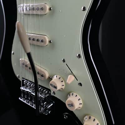 Jay Turser JT-30-BK-A 3/4 Size Double Cutaway Electric Guitar Black #273 image 10