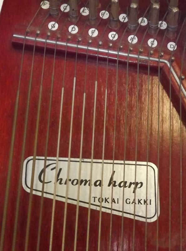 Tokai Gakki Chromaharp (Autoharp) 60's Maroon | Reverb