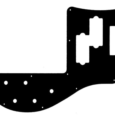 Custom Pickguard For 2021 - 2026 Made in Indonesia Jackson X Series Concert CBXNT DX IV - Black/White/Black .090"