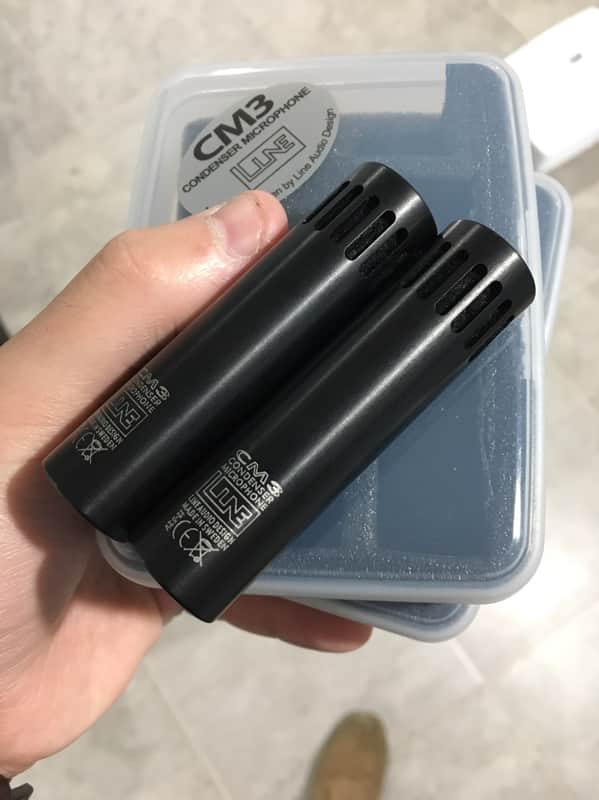 Line Audio CM3 Condenser Mics (Pair) image 1