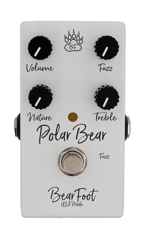 Bearfoot FX Arctic White Fuzz Pedal | Reverb