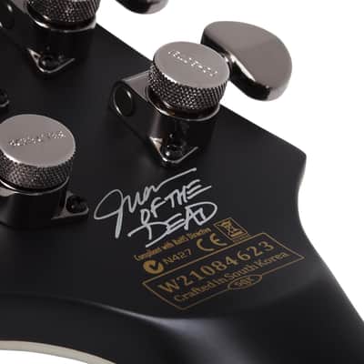 Schecter Juan of the Dead V-1 Black Reign image 10