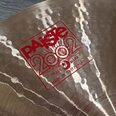 Paiste 20" 2002 Crash Cymbal (Mint, Gorgeous!) image 4
