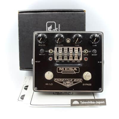 Mesa Boogie Throttle Box EQ Overdrive Pedal With Original Box Guitar Effect Pedal TEQ-602