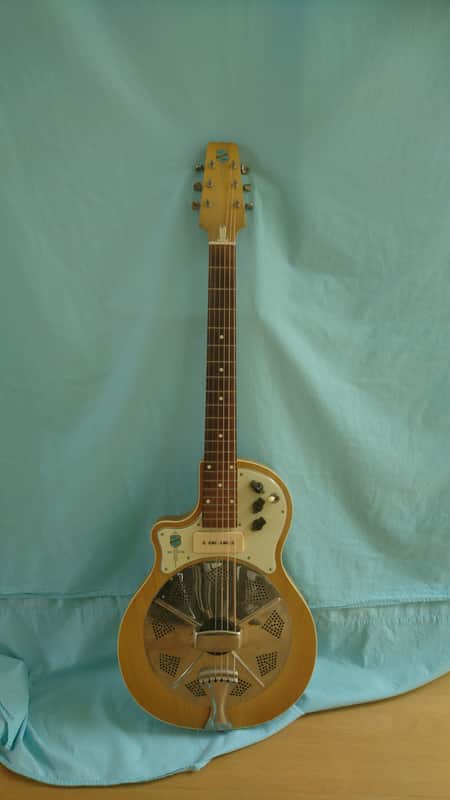 Lefty left lefthanded National Resophonic Resolectric Resonator 1990 image 1