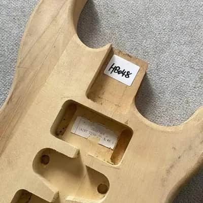 Unfinished Basswood Guitar Strat Style Body image 5