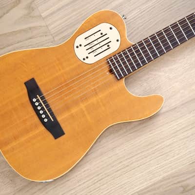 1980s Godin Acousticaster L.R. Baggs Model Acoustic Electric Guitar w/ Case image 1