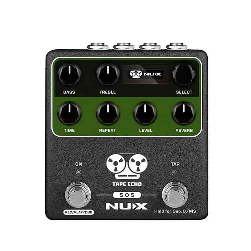 NUX NDD-7 Tape Echo w/ SOS Stereo Phrase Looper Pedal image 1