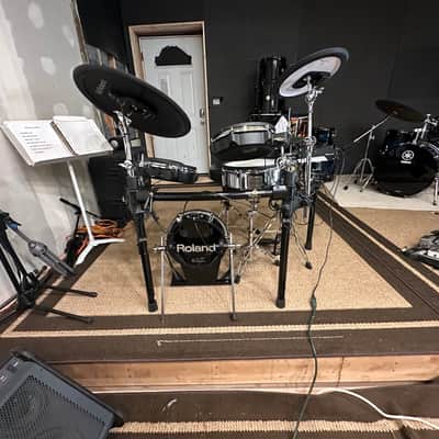 Roland TD-50K2 V-Drum Kit with Mesh Pads 2021 - Black image 6