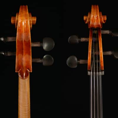 Outstanding Sounding 7/8 Cello Stradivari Cello 200-y old Spruce No. W015 image 3