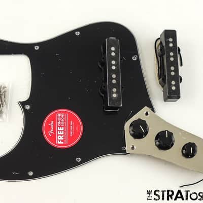 LEFTY Fender Squier Classic Vibe '70s Jazz Bass LOADED PICKGUARD Guitar Black image 1