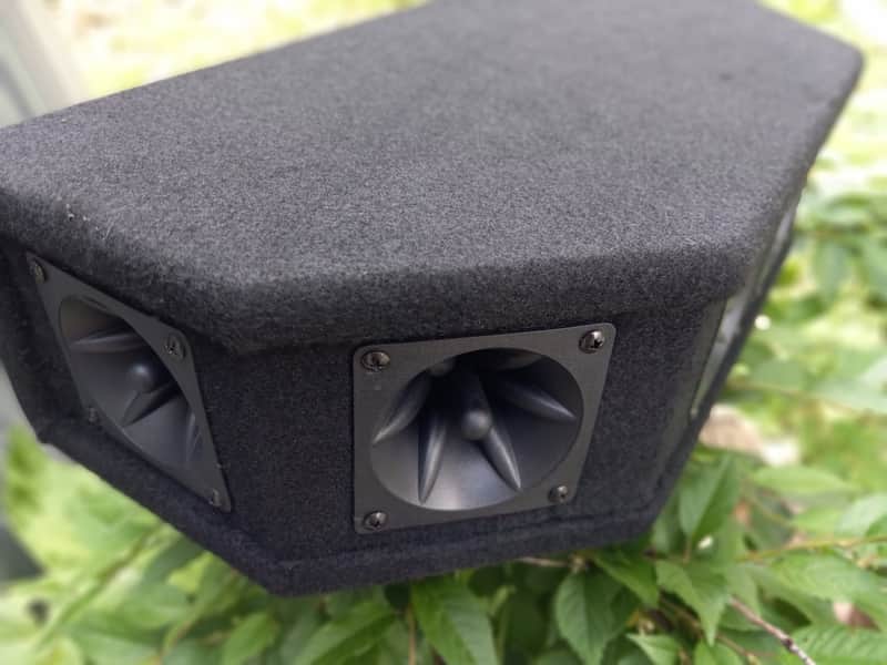 PA TOPS TWEETER ENCLOSURES 6 DRIVERS PER ENCLOSURES/ TWO ENCLOSURES FOR THIS PRICE PMR SPEAKERS image 1