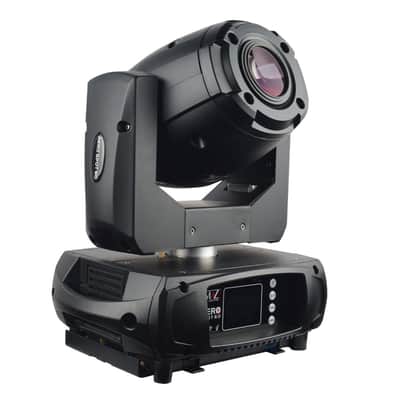JMAZ Lighting AERO SPOT 60 LED DMX Moving Head Lights 4 Pack w Road Cases image 2