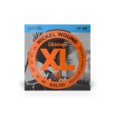 D'Addario XL 10-46 Regular Light Electric Guitar Strings - EXL110 image 3