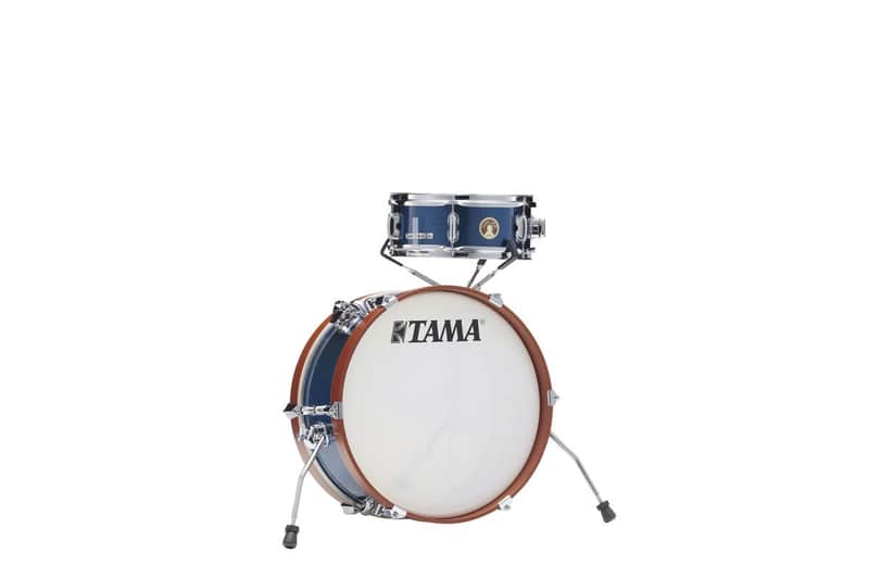 Tama LJK28S-ISP Club-Jam Mini Shell Kit 2 pcs - Indigo Sparkle/Chrome HW image 1