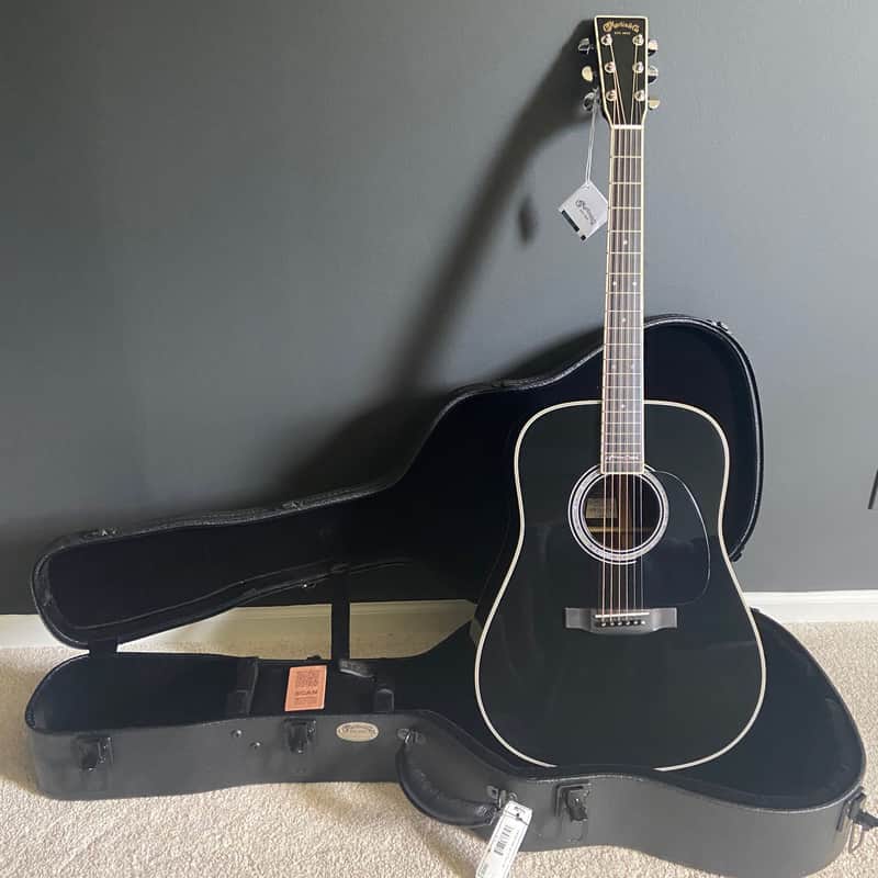 Mint Martin D-35 Johnny Cash Signature Dreadnought 2026 - Polished Black image 1