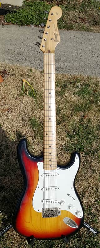Greco SE-380 Stratocaster MIJ Super Power 1980 Gloss Tobacco Sunburst image 1