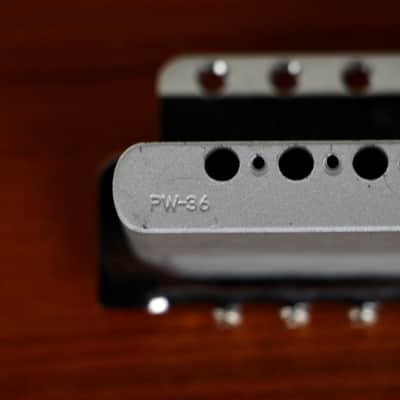 Fender Stratocaster PW-36 Steel Block Tremolo Bridge Assembly Narrow Spacing image 4
