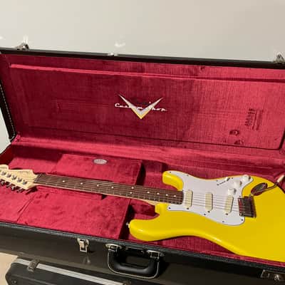 Stratocaster - Graffiti Yellow - Fender Jeff Beck Neck - Warmoth Body image 12