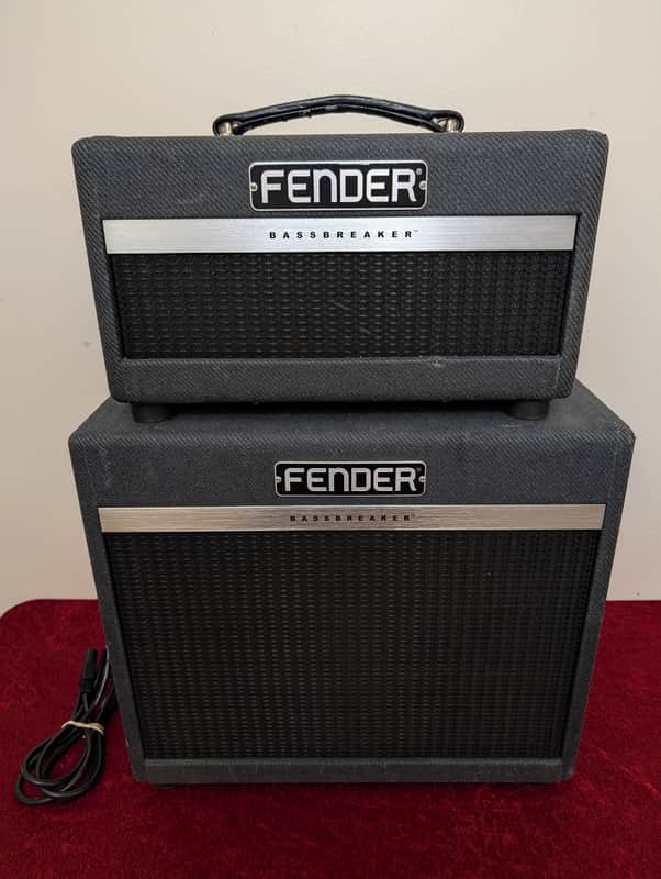 Fender Bassbreaker 007 Tube Head and BB-112 Enclosure Cabinet Amplifier Amp Stack image 1