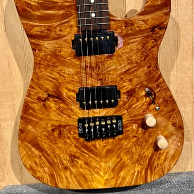 Landon Strat Style 2023 - Burl Wood image 2