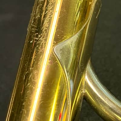 VINTAGE 1960s King 2B Liberty Straight Tenor Trombone image 16