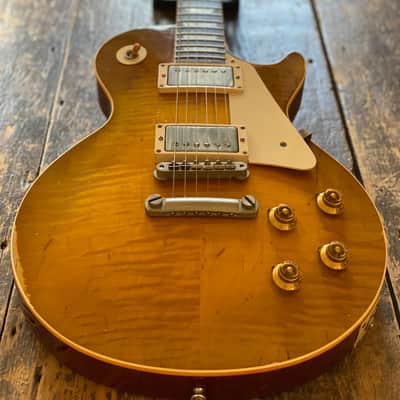 Gibson Custom Shop Heavy Aged 2014 Hand Selected 1959 Les Paul Standard Historic Reissue Green Lemon (R9) image 9