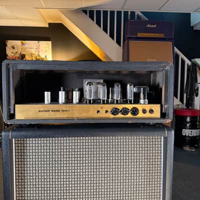 Marshall JMP 1992 Super Bass 2-Channel 100-Watt Head 1971 image 8