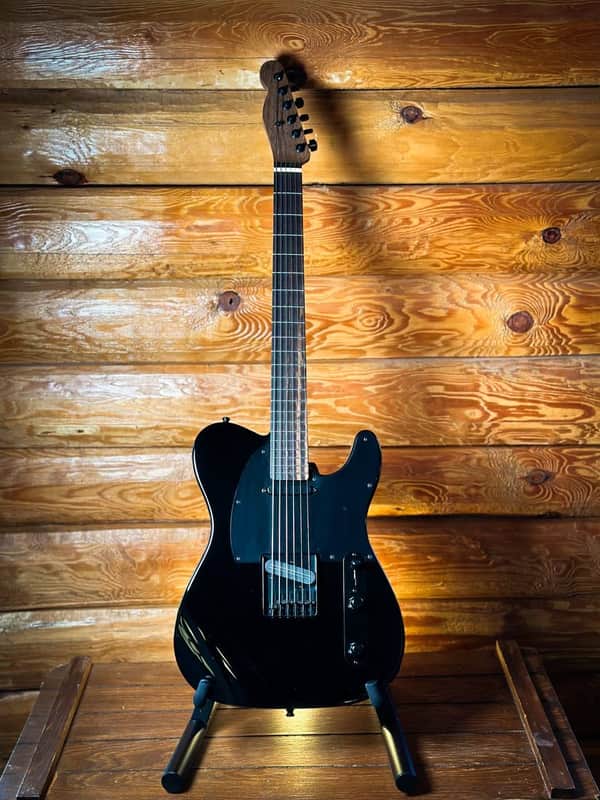 Telecaster Style Warmoth Guitar Reverse Headstock /w Bareknuckle Pickups image 1