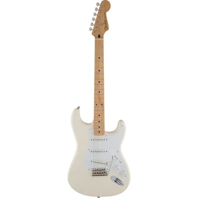 Fender AS Jimmie Vaughan Strat MN Olympic White - Electric Guitar image 1