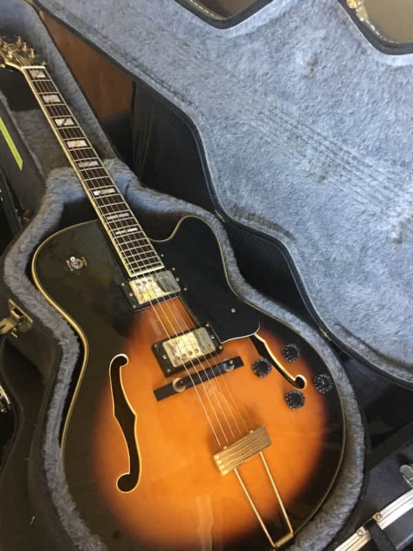 Samick HF650 Artist Series Hollow Body w/Case 2 Color Sunburst image 1