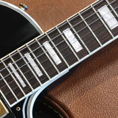 2016 Gibson Les Paul Custom Lite Electric Guitar Black Ebony + OHSC image 9