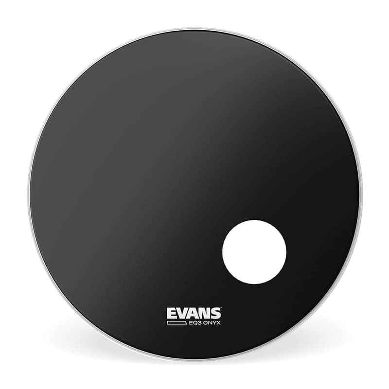Evans Onyx Bass Drumhead 22" image 1