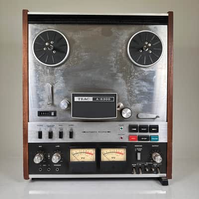 Vintage 1970s TEAC A-6300 Reel to Reel Tape Deck=