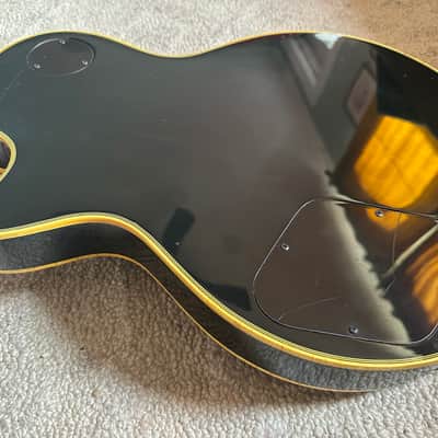 1980 Aria Pro II Les Paul Custom - Kirk Hammett Vibes - Ebony Blacked Out image 22