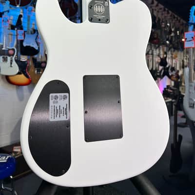 Fender Limited-edition Jack White Triplesonic Acoustasonic Telecaster - Blacktop Arctic White GET PLEK'D! 145 image 11