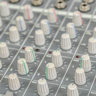 Tascam M-08 8 Channel Analog Mixer - Vintage Soundboard Mixing Console image 2