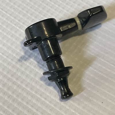 5 - 2000's Jackson Dinky Guitar Black Jin Ho Korea Tuners Tuning Pegs 6 In Line (Incomplete Set) image 7