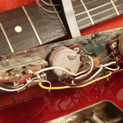1985 Fender '62 reissue Custom Telecaster Double Bound Candy Apple Red MIJ Japan image 25
