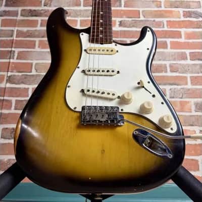 FENDER - STRATOCASTER USA 1969 3TS RW NITRO image 4
