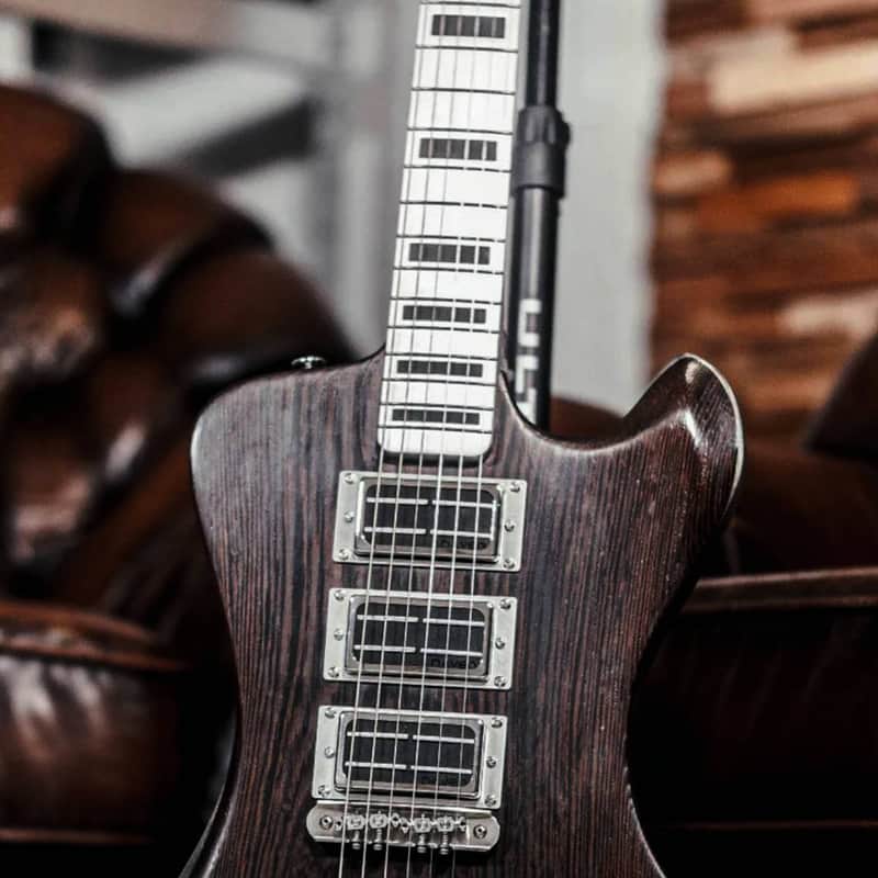 Aluminum Guitar Neck by Baguley - Strat, Polished Finish, Black