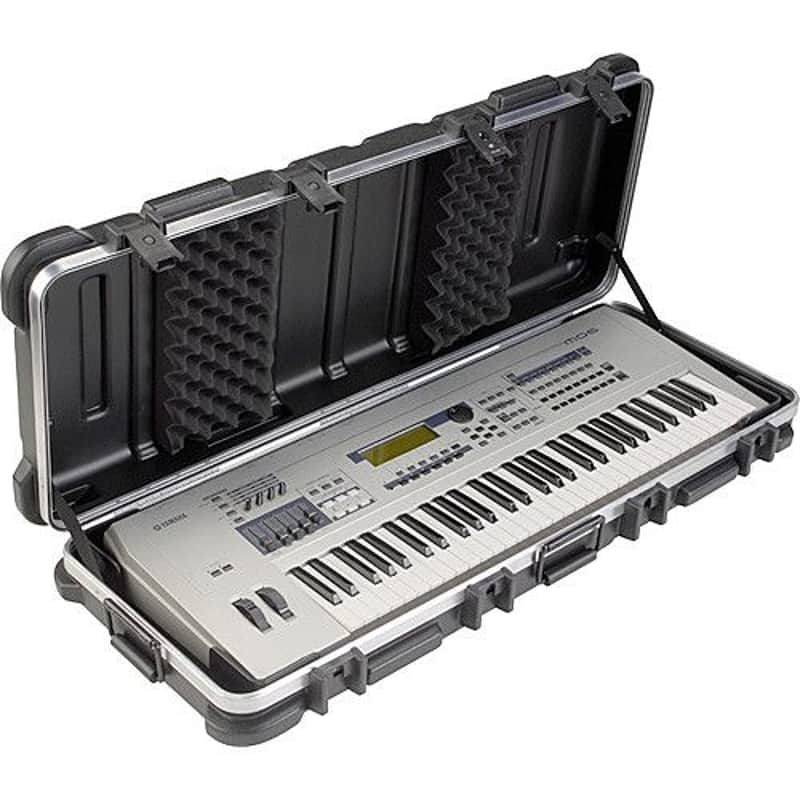 SKB 1SKB-4214W 61 Note Keyboard Carrying Case with Wheels image 1