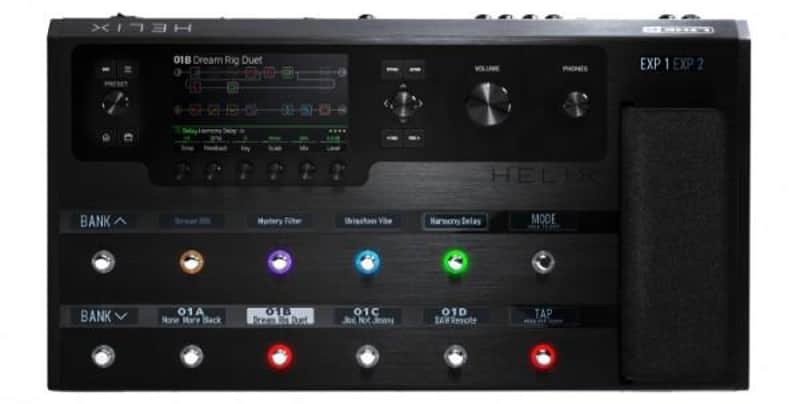 *DEMO* Line 6 Helix Guitar Multi Effects Processor image 1