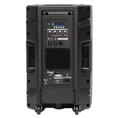 Stagg Model AS12 Active Speaker - 12 Inch 2 Way Powered Speaker with Bluetooth image 2