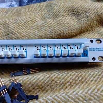 Ghielmetti Patchbay ASF 1x32 AV 3/1 SA G Blueline image 2