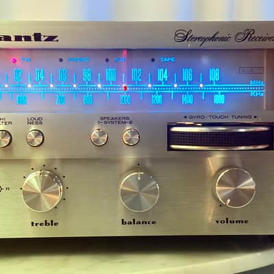 ✨ Marantz 2252B Vintage Stereo Receiver – Professionally Serviced – Partial Recap – 52 WPC – Custom Cover – BVA image 8