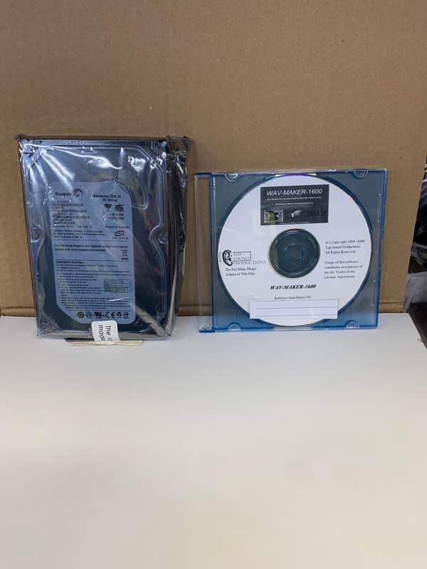 Boss BR1600CD Software and Hard Drive image 1