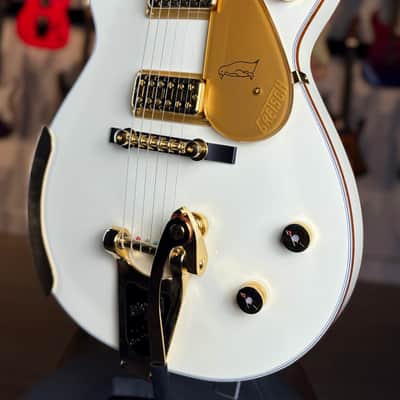Gretsch White Penguin G6134T-58 Vintage Select - Vintage White image 7